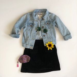 Talbots Kids Velvet Skirt